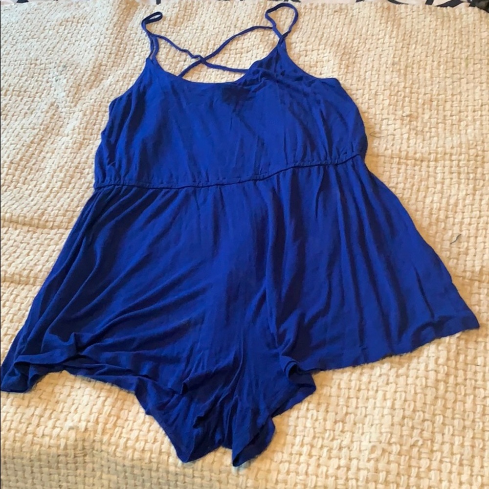 Royal Blue Romper